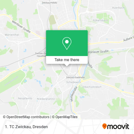 Карта 1. TC Zwickau