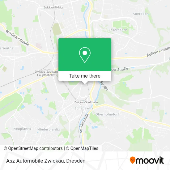 Карта Asz Automobile Zwickau