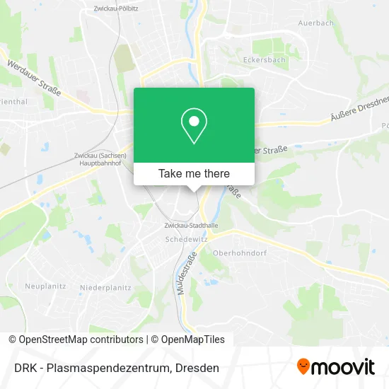 Карта DRK - Plasmaspendezentrum