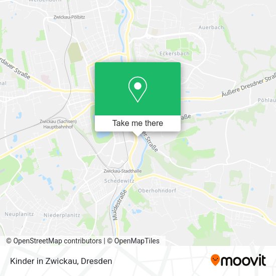 Карта Kinder in Zwickau
