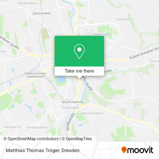 Карта Matthias Thomas Tröger
