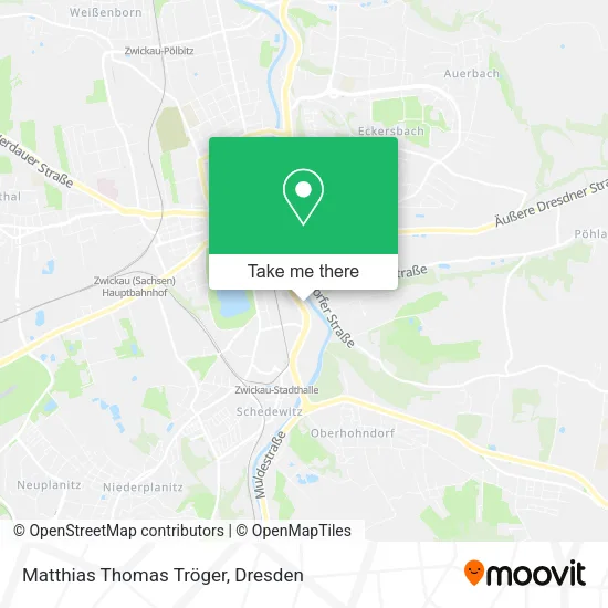 Карта Matthias Thomas Tröger