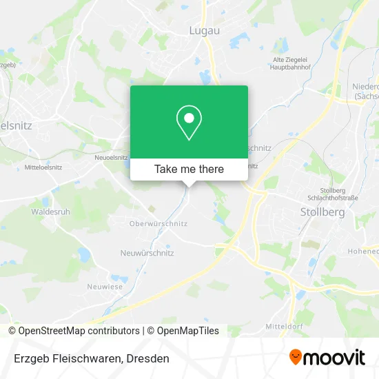 Карта Erzgeb Fleischwaren