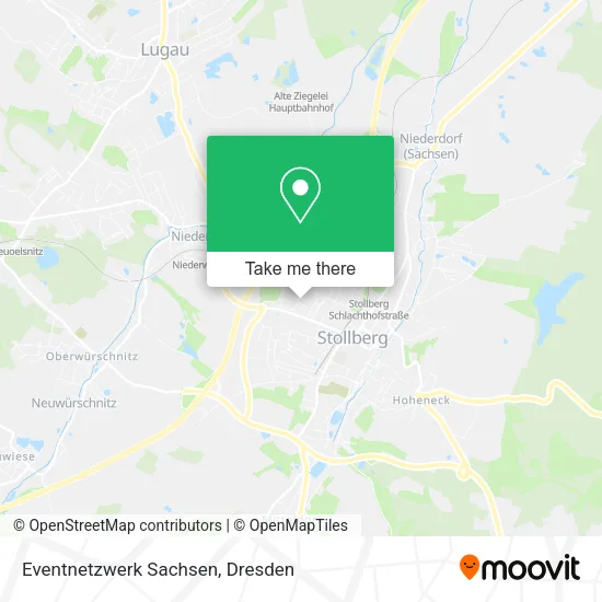 Карта Eventnetzwerk Sachsen