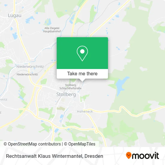 Карта Rechtsanwalt Klaus Wintermantel