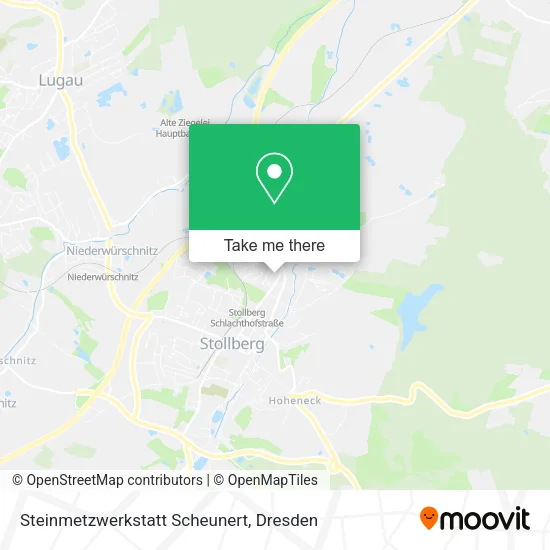 Карта Steinmetzwerkstatt Scheunert