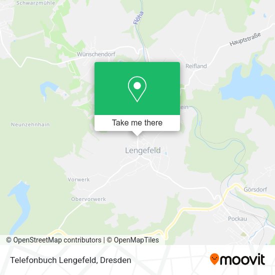 Карта Telefonbuch Lengefeld