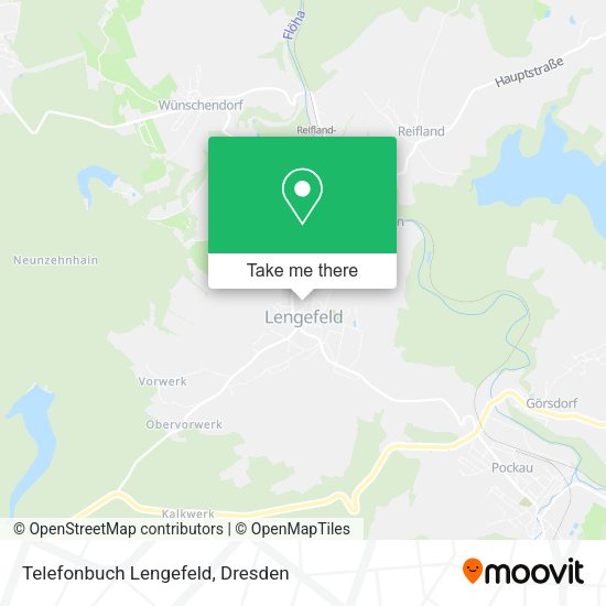 Карта Telefonbuch Lengefeld