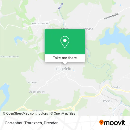 Карта Gartenbau Trautzsch