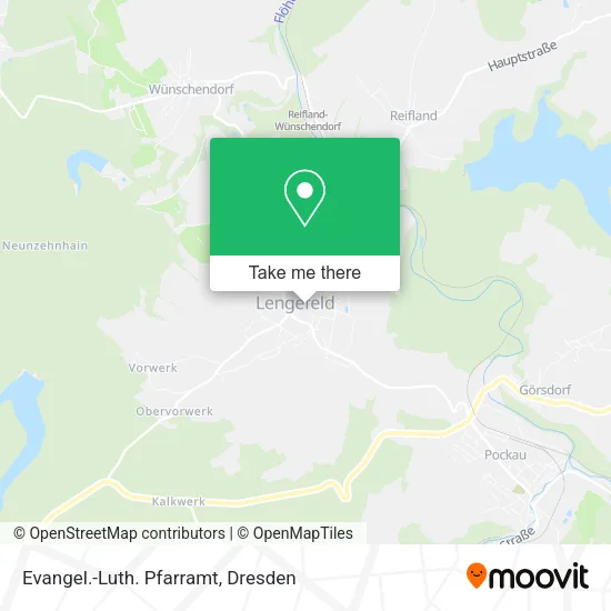 Карта Evangel.-Luth. Pfarramt