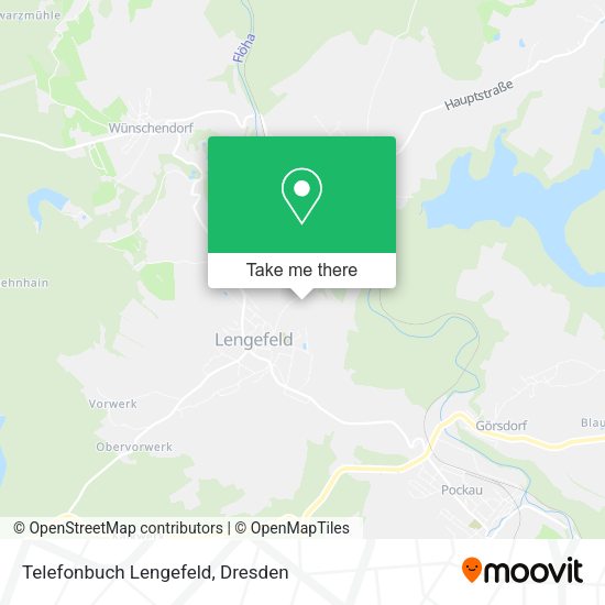 Карта Telefonbuch Lengefeld