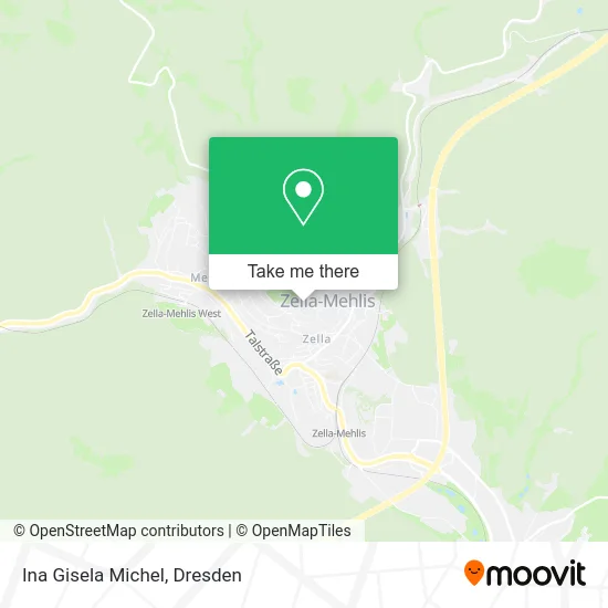 Ina Gisela Michel map