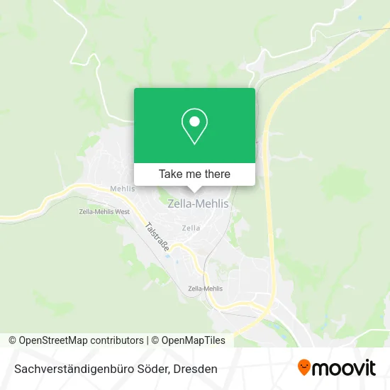 Карта Sachverständigenbüro Söder