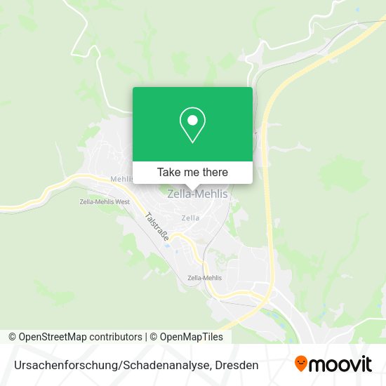 Карта Ursachenforschung / Schadenanalyse