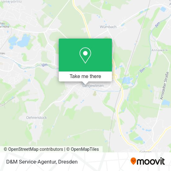 Карта D&M Service-Agentur