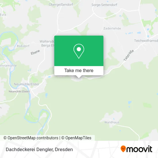 Карта Dachdeckerei Dengler
