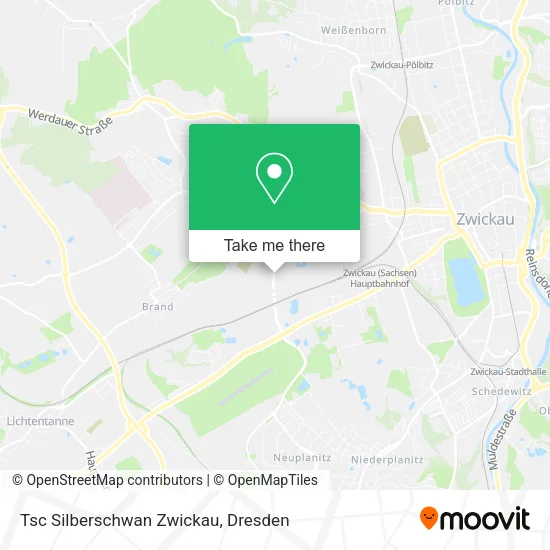 Карта Tsc Silberschwan Zwickau