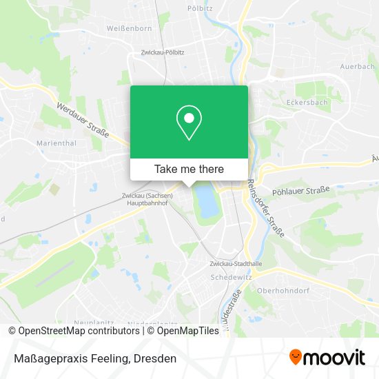 Карта Maßagepraxis Feeling