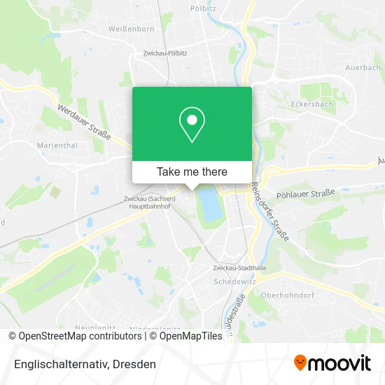 Карта Englischalternativ