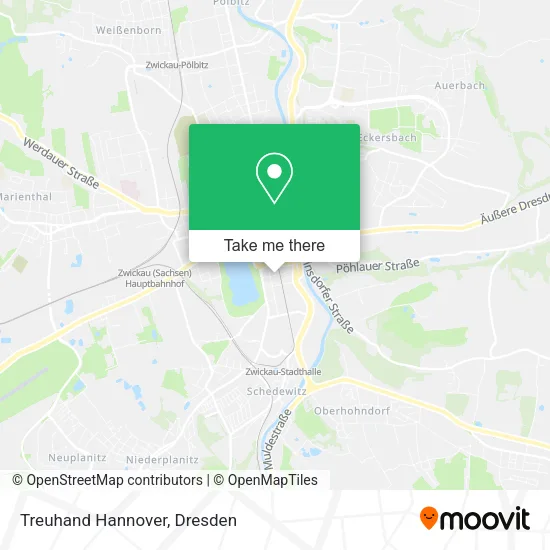 Карта Treuhand Hannover