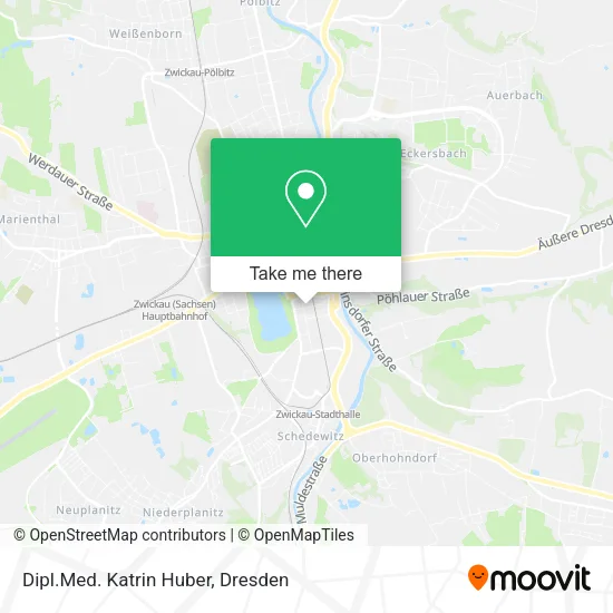 Карта Dipl.Med. Katrin Huber