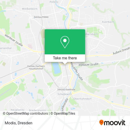 Карта Modis