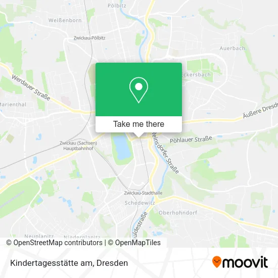 Карта Kindertagesstätte am
