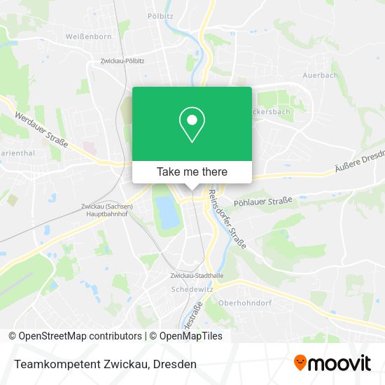 Карта Teamkompetent Zwickau