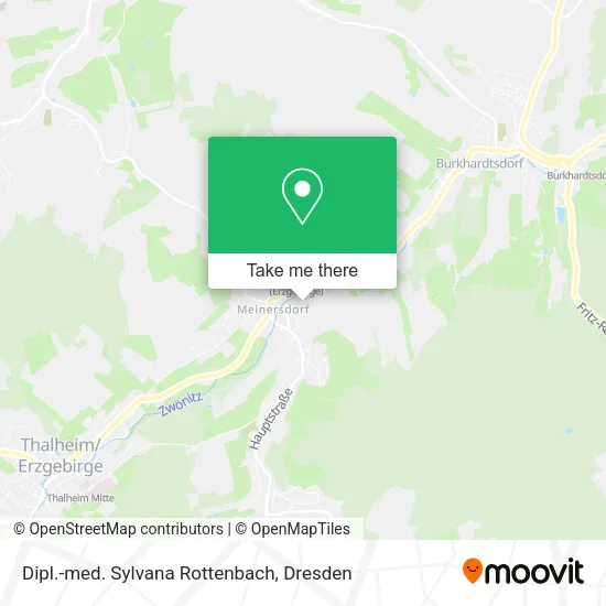 Dipl.-med. Sylvana Rottenbach map