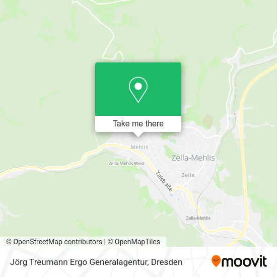 Карта Jörg Treumann Ergo Generalagentur