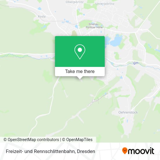 Карта Freizeit- und Rennschlittenbahn