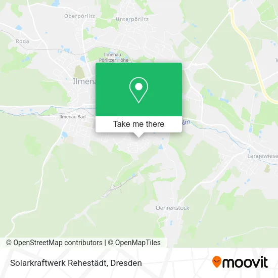 Карта Solarkraftwerk Rehestädt