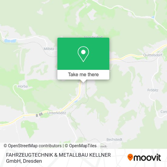Карта FAHRZEUGTECHNIK & METALLBAU KELLNER GmbH