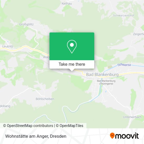 Карта Wohnstätte am Anger