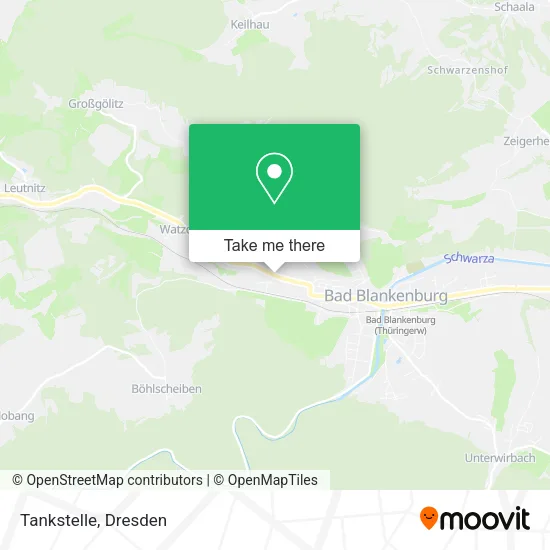 Карта Tankstelle