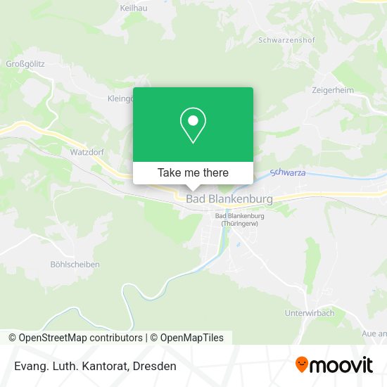 Карта Evang. Luth. Kantorat