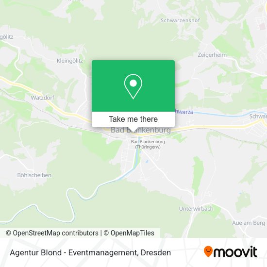 Карта Agentur Blond - Eventmanagement