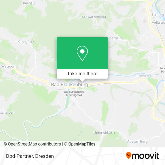 Dpd-Partner map