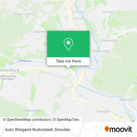 Карта Auto Wiegand Rudolstadt