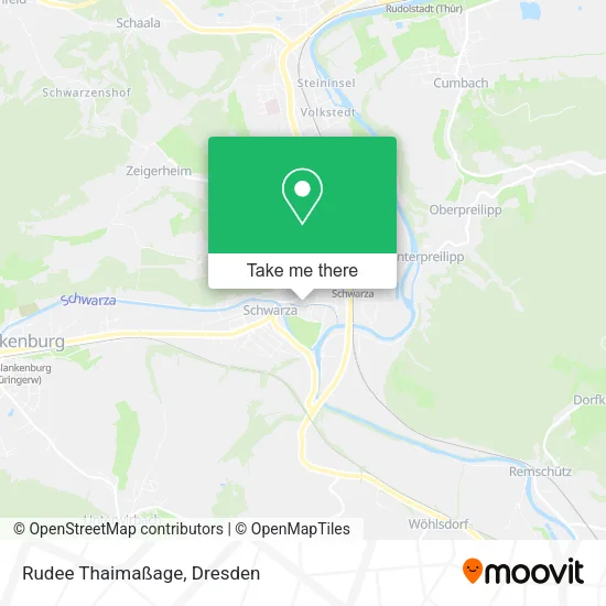 Карта Rudee Thaimaßage