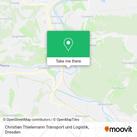 Карта Christian Thielemann Transport und Logistik