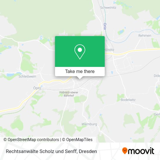 Карта Rechtsanwälte Scholz und Senff