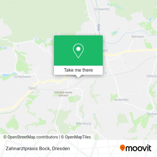 Карта Zahnarztpraxis Bock