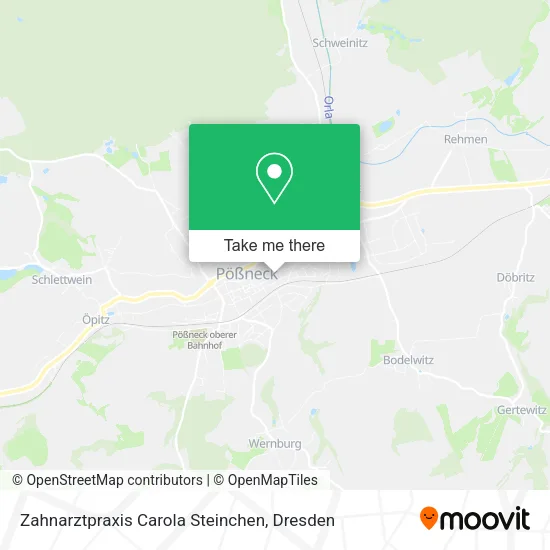 Карта Zahnarztpraxis Carola Steinchen