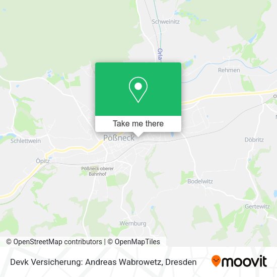 Карта Devk Versicherung: Andreas Wabrowetz