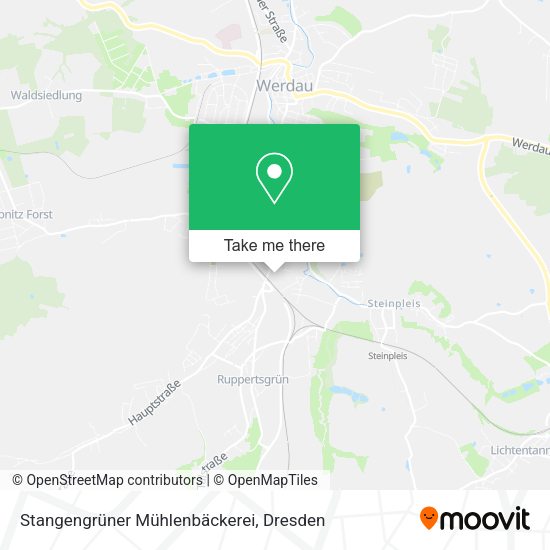 Карта Stangengrüner Mühlenbäckerei