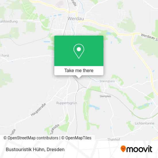 Карта Bustouristik Hühn