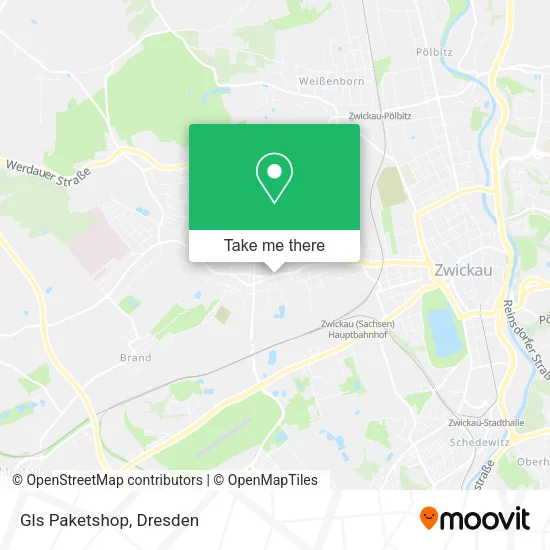 Карта Gls Paketshop