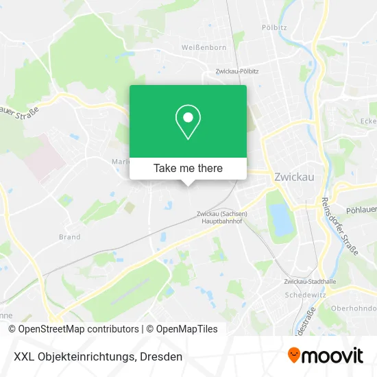 Карта XXL Objekteinrichtungs