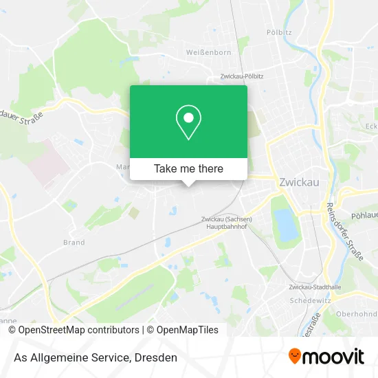 Карта As Allgemeine Service